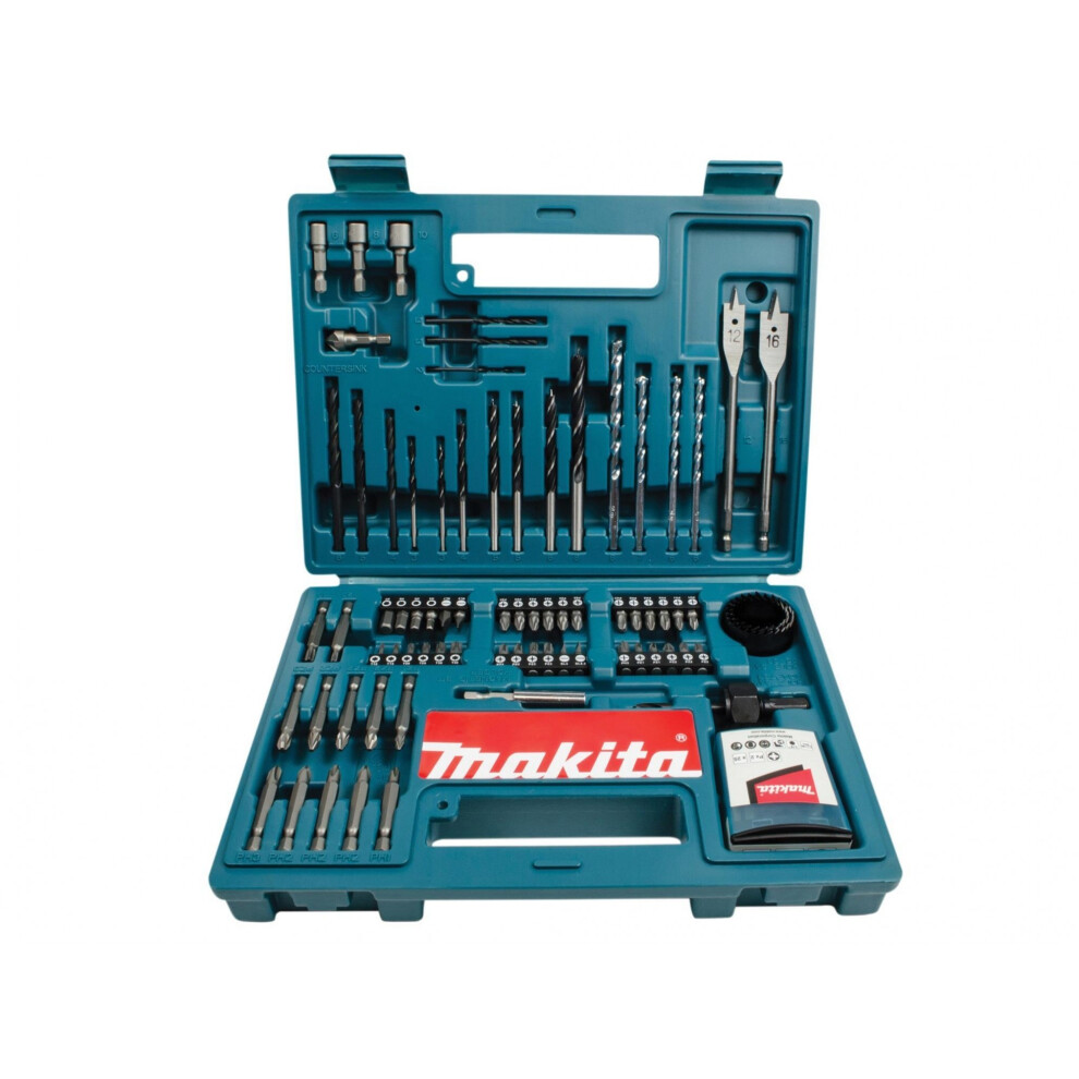 Makita B-53811 Drill & Screwdriver Bit Accessory Set, 100 Piece