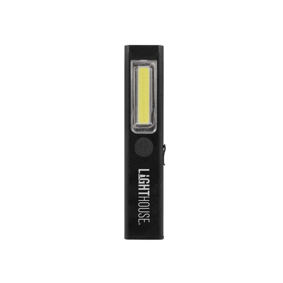 Lighthouse Elite Mini Slimline Rechargeable Led Torch 200 Lumens