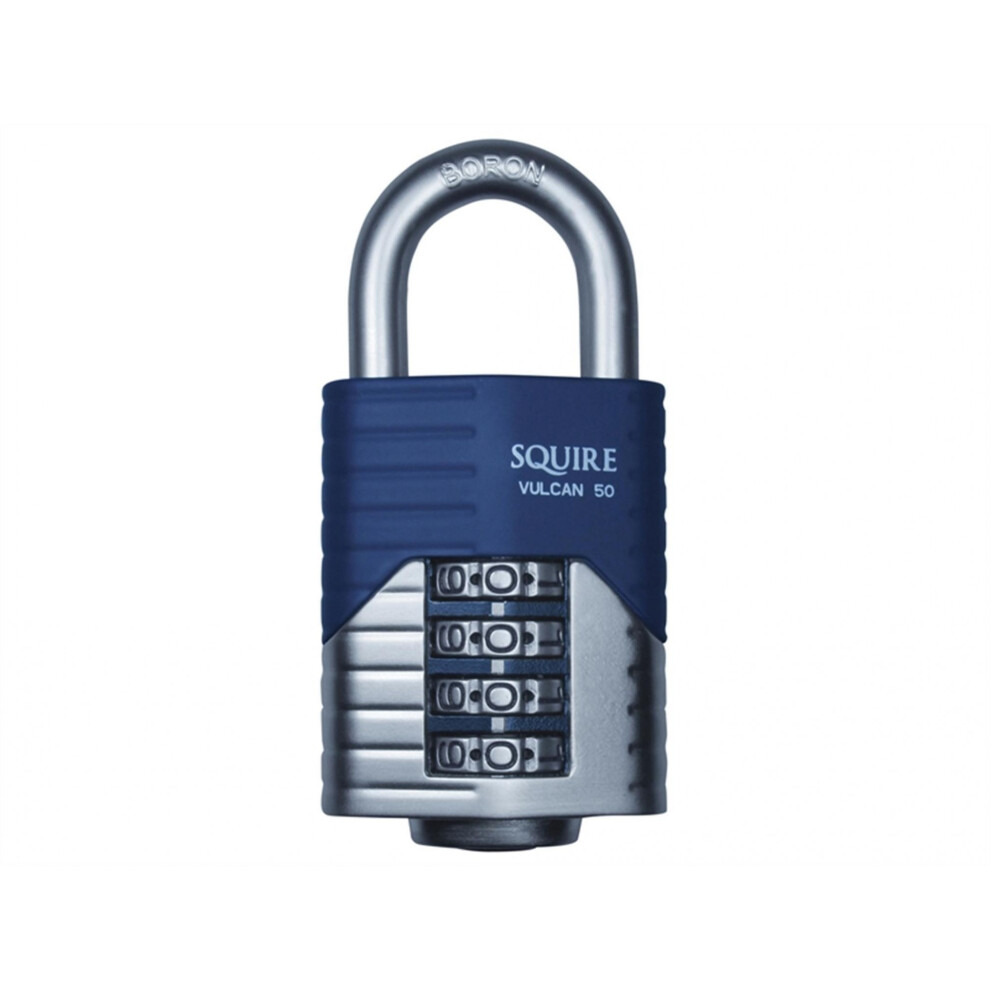 Squire Vulcan Boron Shackle Combination Padlock