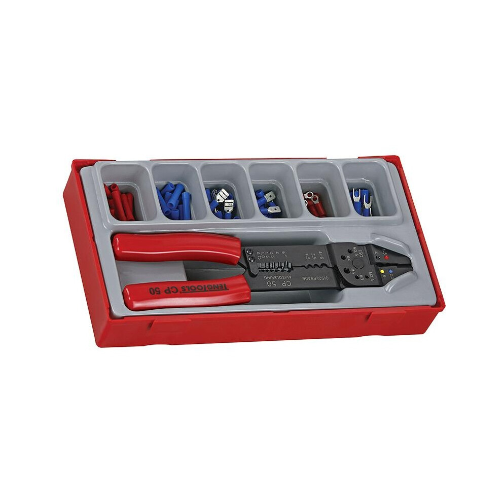 Teng Ttcp121 Crimping Tool Set, 121 Piece