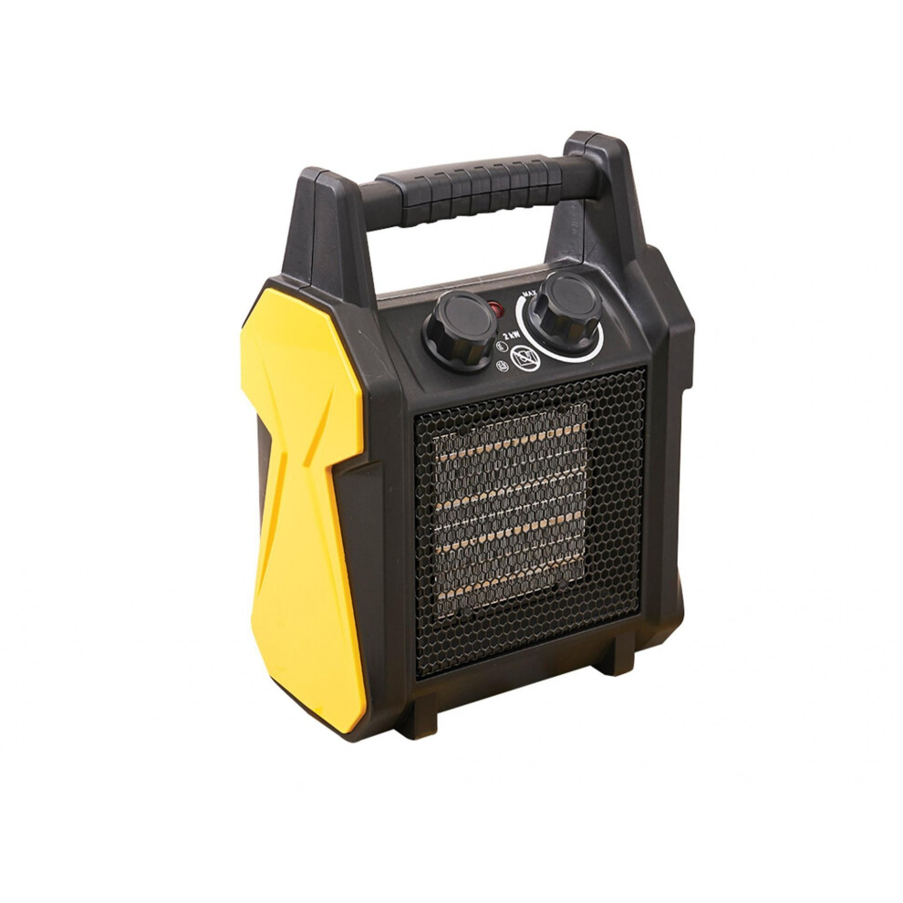 Faithfull Power Plus Ceramic Fan Heater 2kw 240v