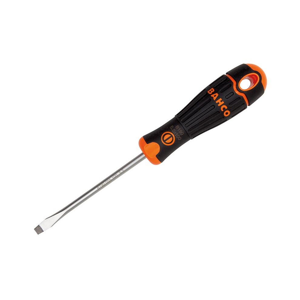 Bahco Bahcofit Screwdriver, Flared Slotted-image-OPC-PGZDZNH-NEW