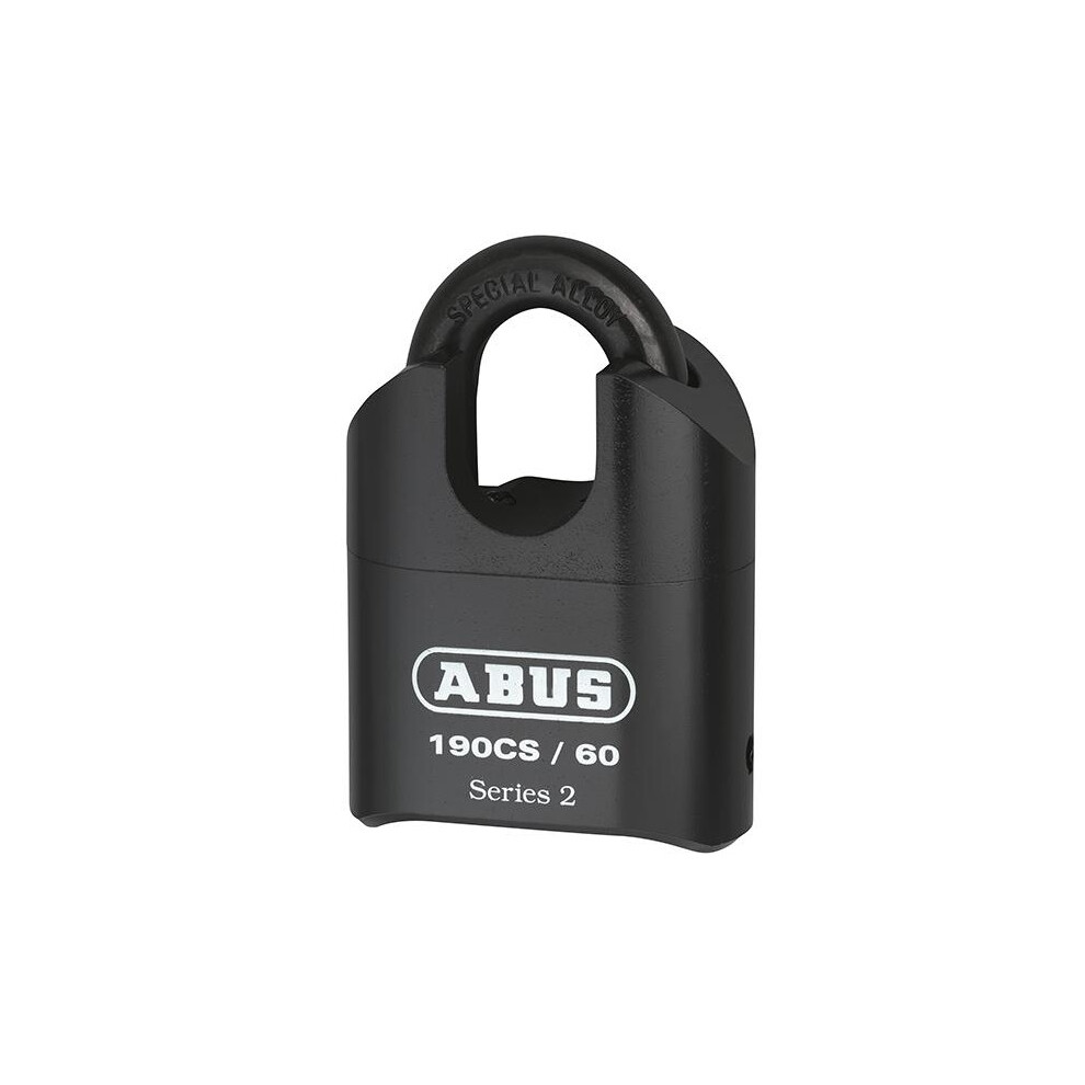 Abus Mechanical 190/60 60mm Heavy-duty Combination Padlock Closed Shackle (4-digit) Carded
