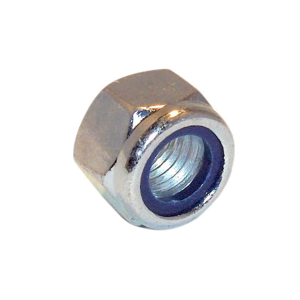 Forgefix Hexagonal Nuts With Nylon Inserts, Zp