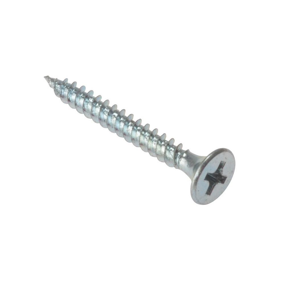 Forgefix Drywall Screws, Phillips, Bugle Head, Zp