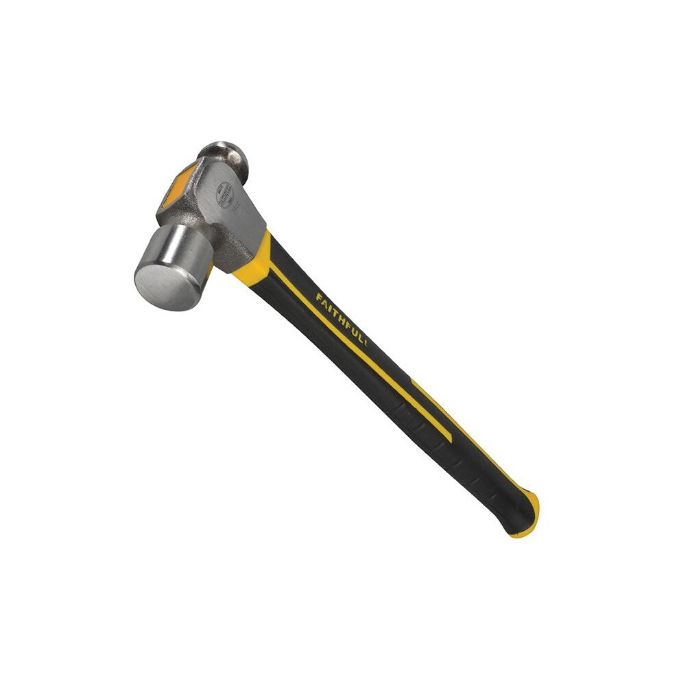 Faithfull Ball Pein Hammer, Fibreglass Shaft