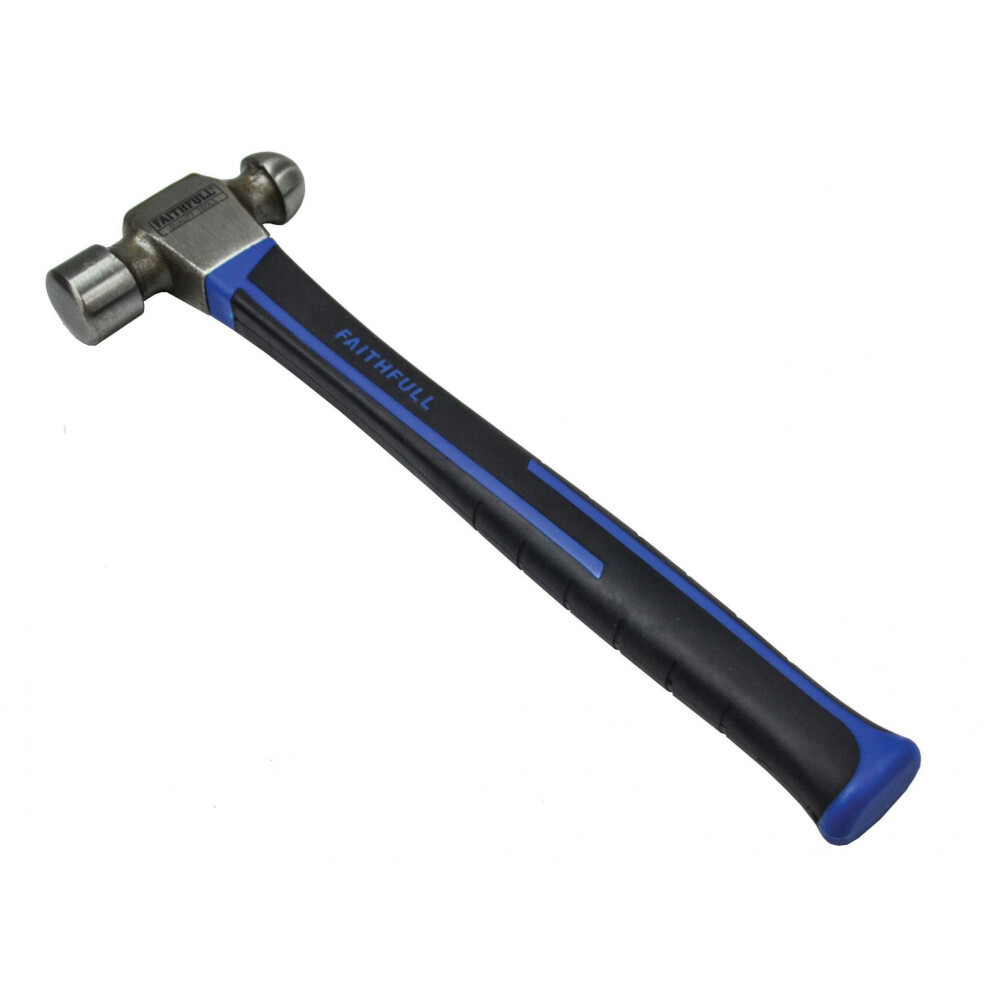 Faithfull Ball Pein Hammer, Fibreglass Shaft