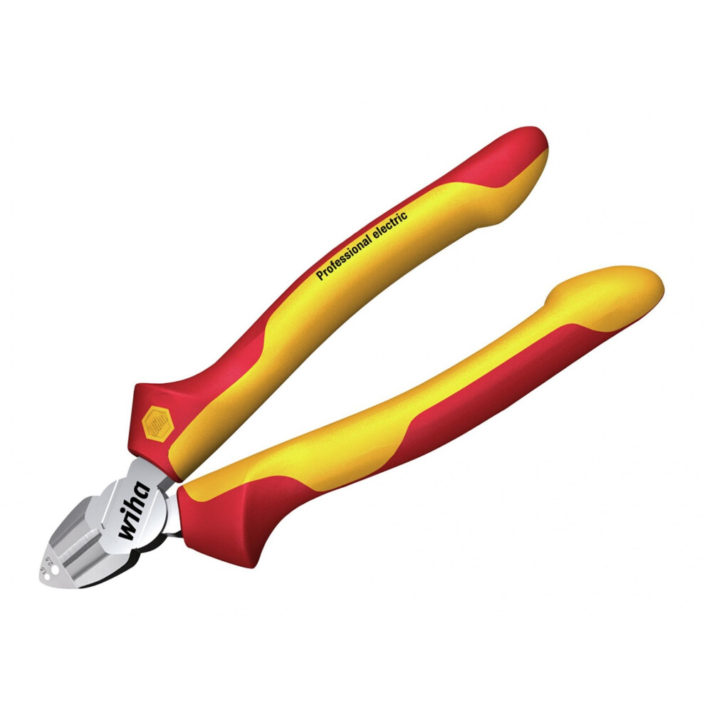 Wiha Professional Electric Stripping Diagonal Cutters With Dynamicjoint 160mm