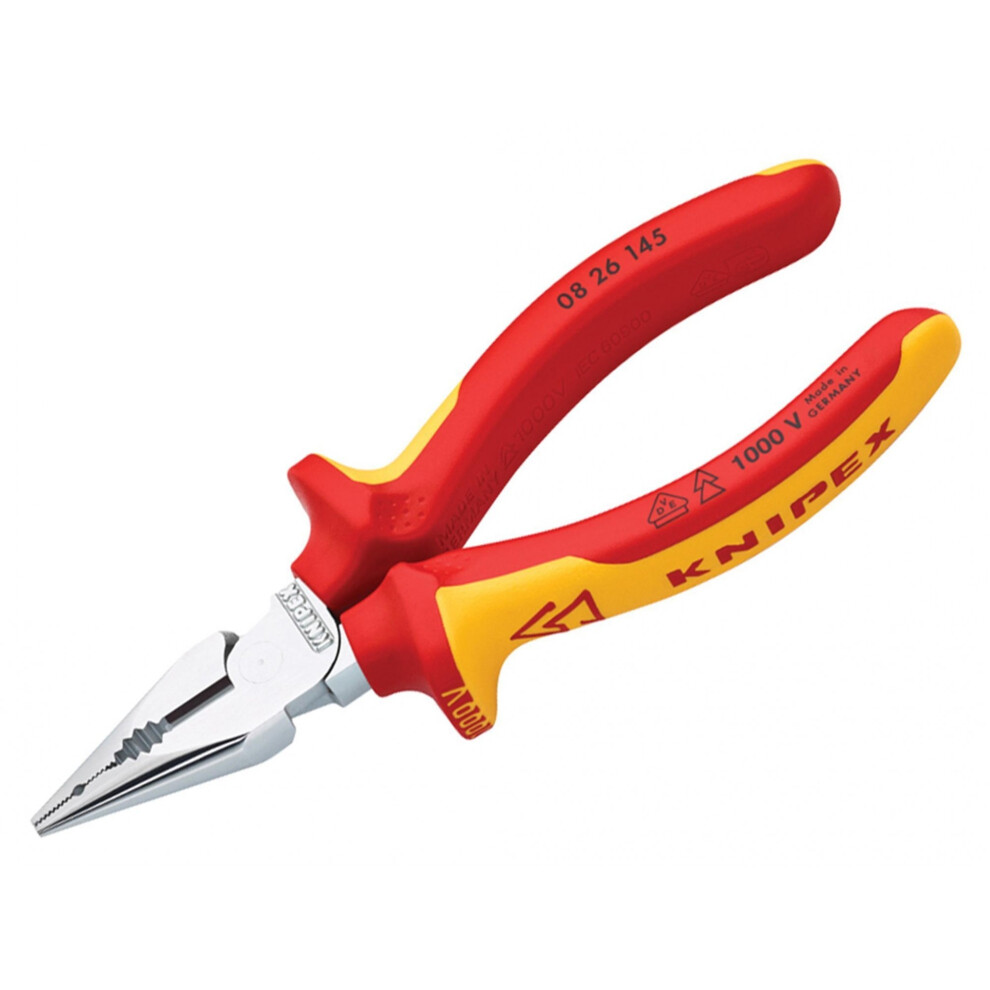 Knipex Vde High Leverage Needle Nose Pliers 145mm