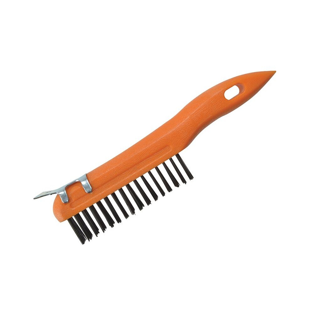 Bluespot Tools Plastic Wire Brush & Scraper