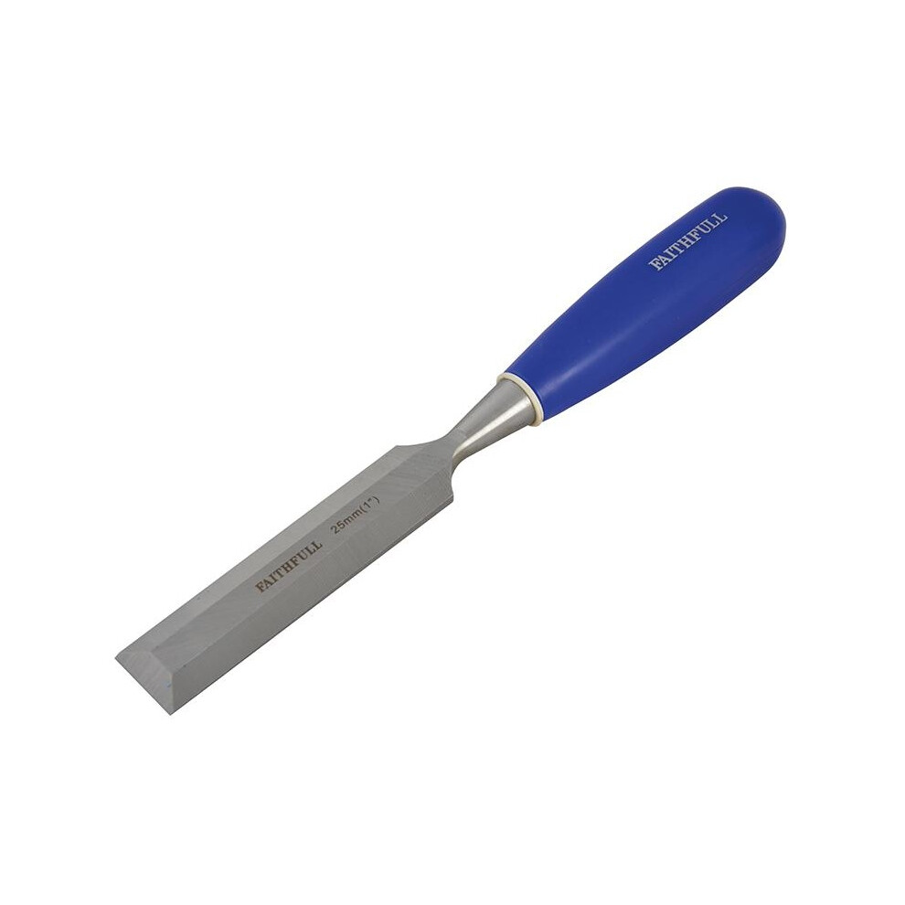 Faithfull Bevel Edge Chisel Blue Grip