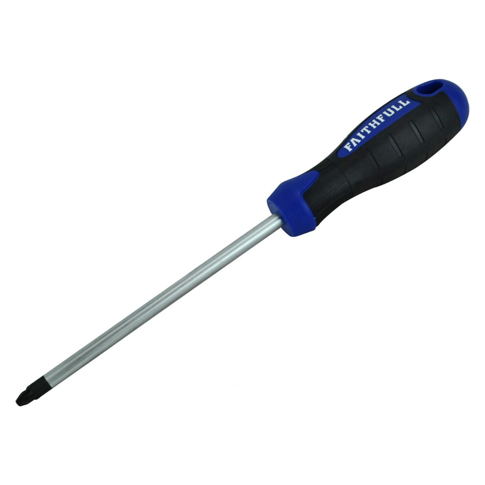 Faithfull Soft Grip Screwdriver, Pozidriv-image-OPC-PGZF2HJ-NEW