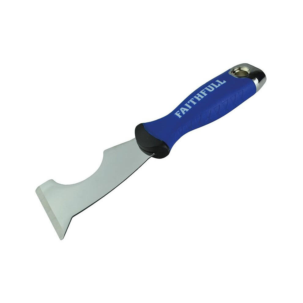 Faithfull Soft Grip Decorator's 4-in-1 Tool