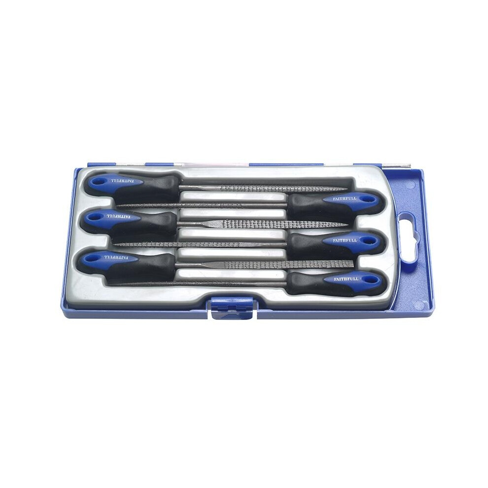 Faithfull Precision Needle Rasp Set 6 Piece