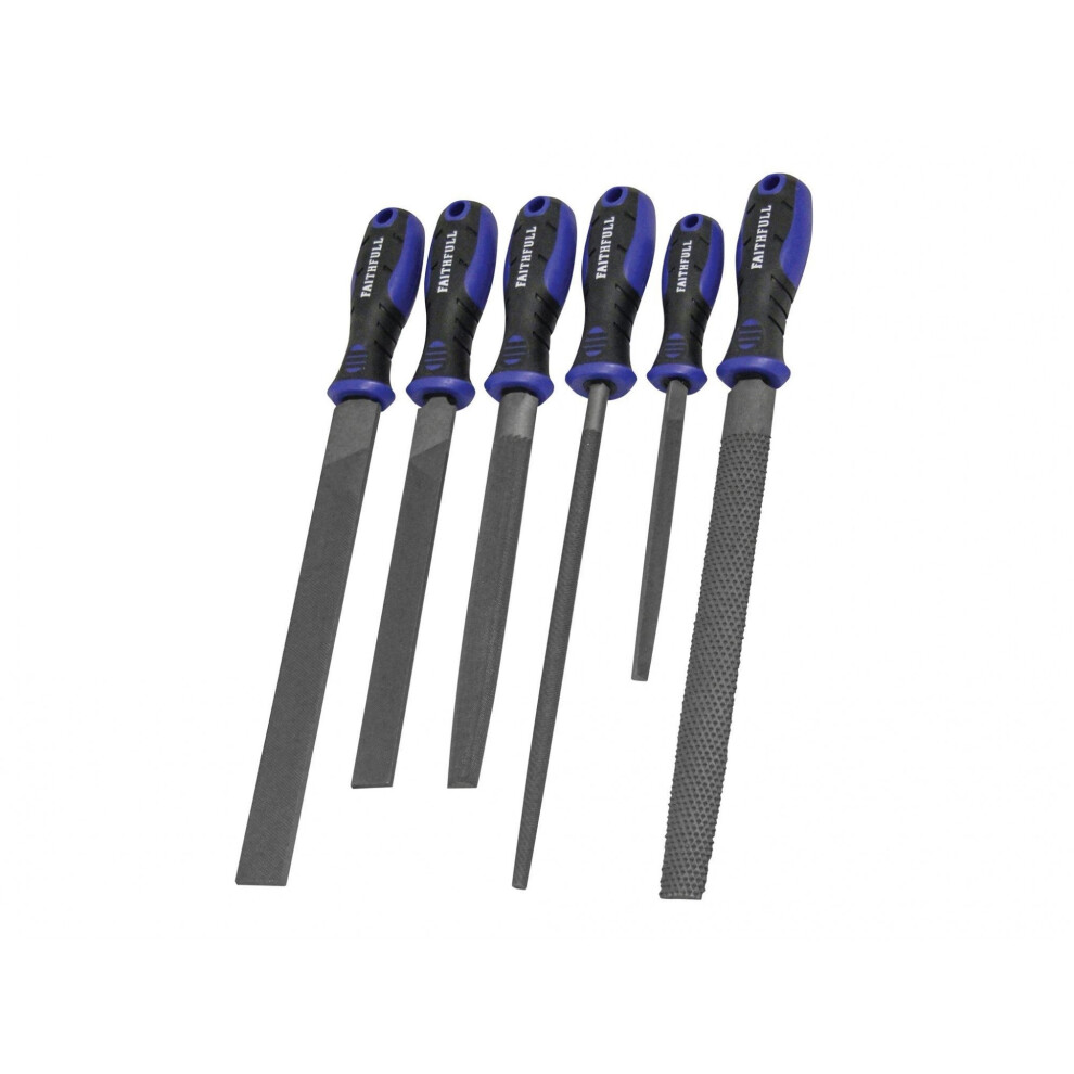 Faithfull File And Rasp Set, 6 Piece