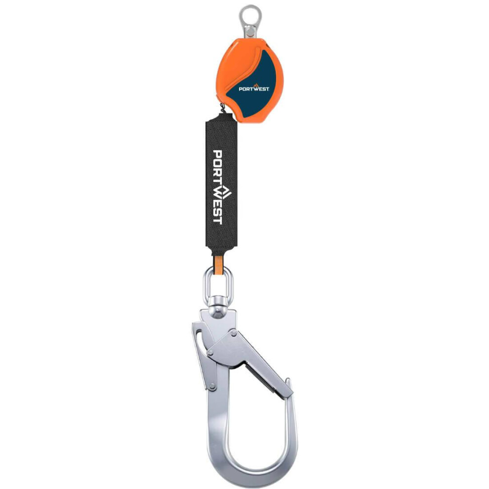 Portwest Self Retract Lifeline 140kg Carabiner
