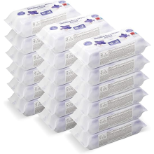by Amazon Sensitive Baby Wipes 1008 Wipes, Unscented, 18 Pack of 56, (Previously a Mama Bear brand, same product)