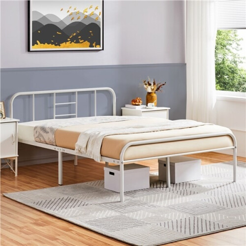 Double 4FT6 Bed Metal Steel Frame 1