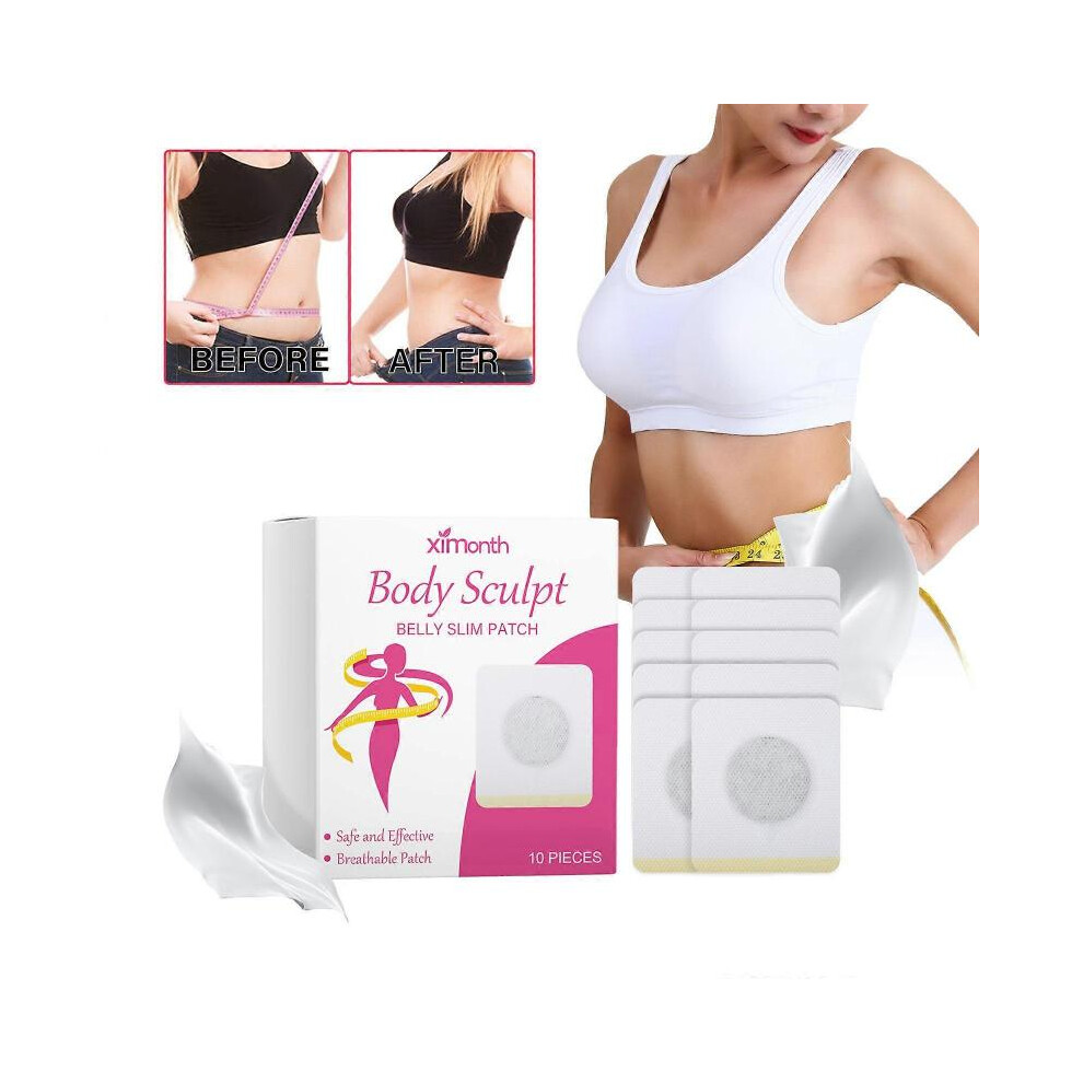 (20pcs) Body Sculpt Microneedle Slim Patch, Slimming Belly button patch