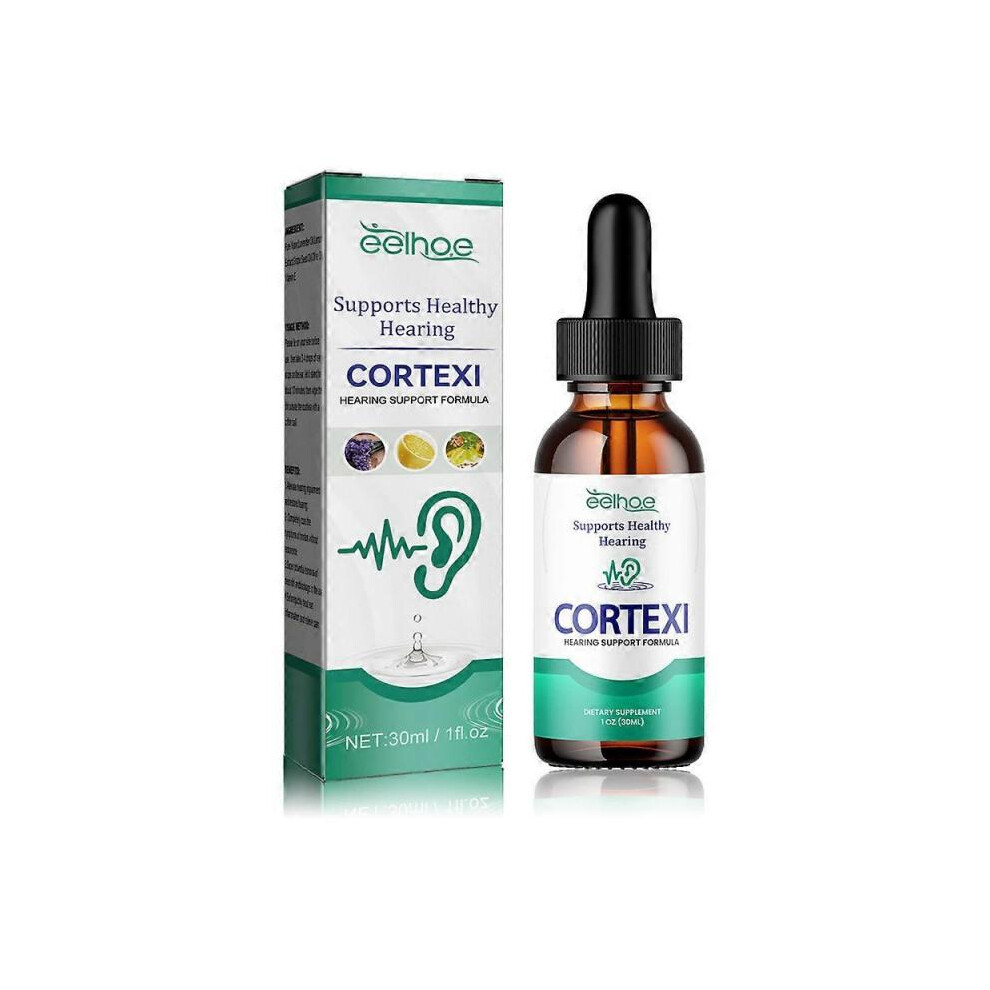 Cortexi Drops - for Ear Health, Hearing Support, Healthy Eardrum 30ml