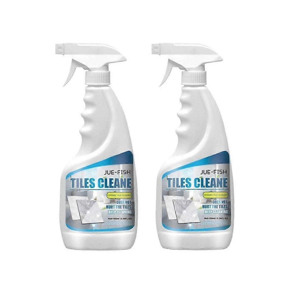 2Pcs Powerful Grout Cleaner for Tile Floors,multipurpose Kitchen Bathroom Cleaner