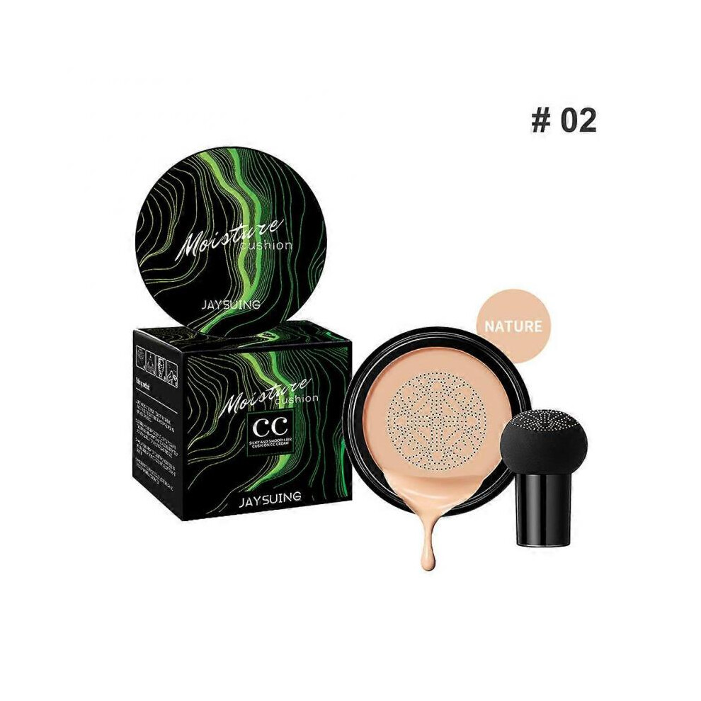 (color02) Air Cushion Foundation Mushroom Head BB Cream Concealer Moisturizing M