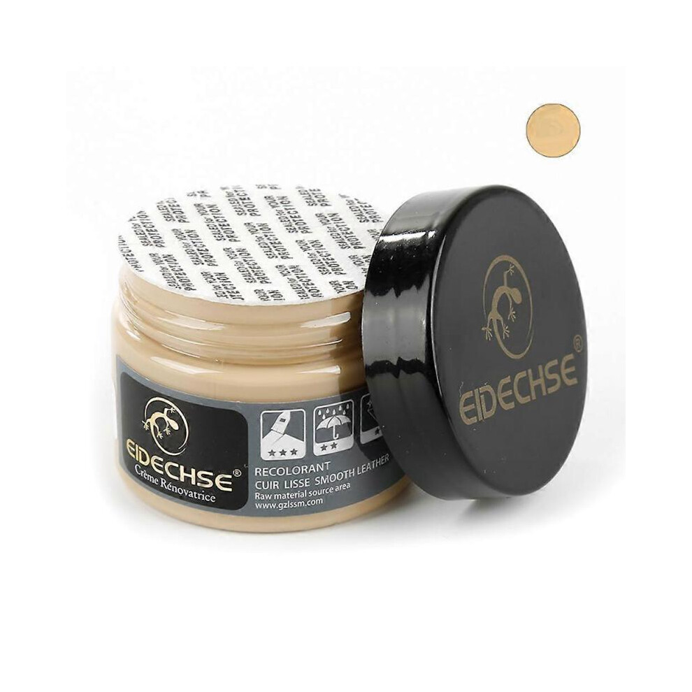 (beige) Leather Repair Paste Filler Cream Putty for Car Seat Sofa Scratch Scuffs Hole