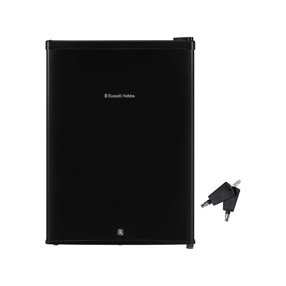 Russell Hobbs Fridge Lockable 66L Black