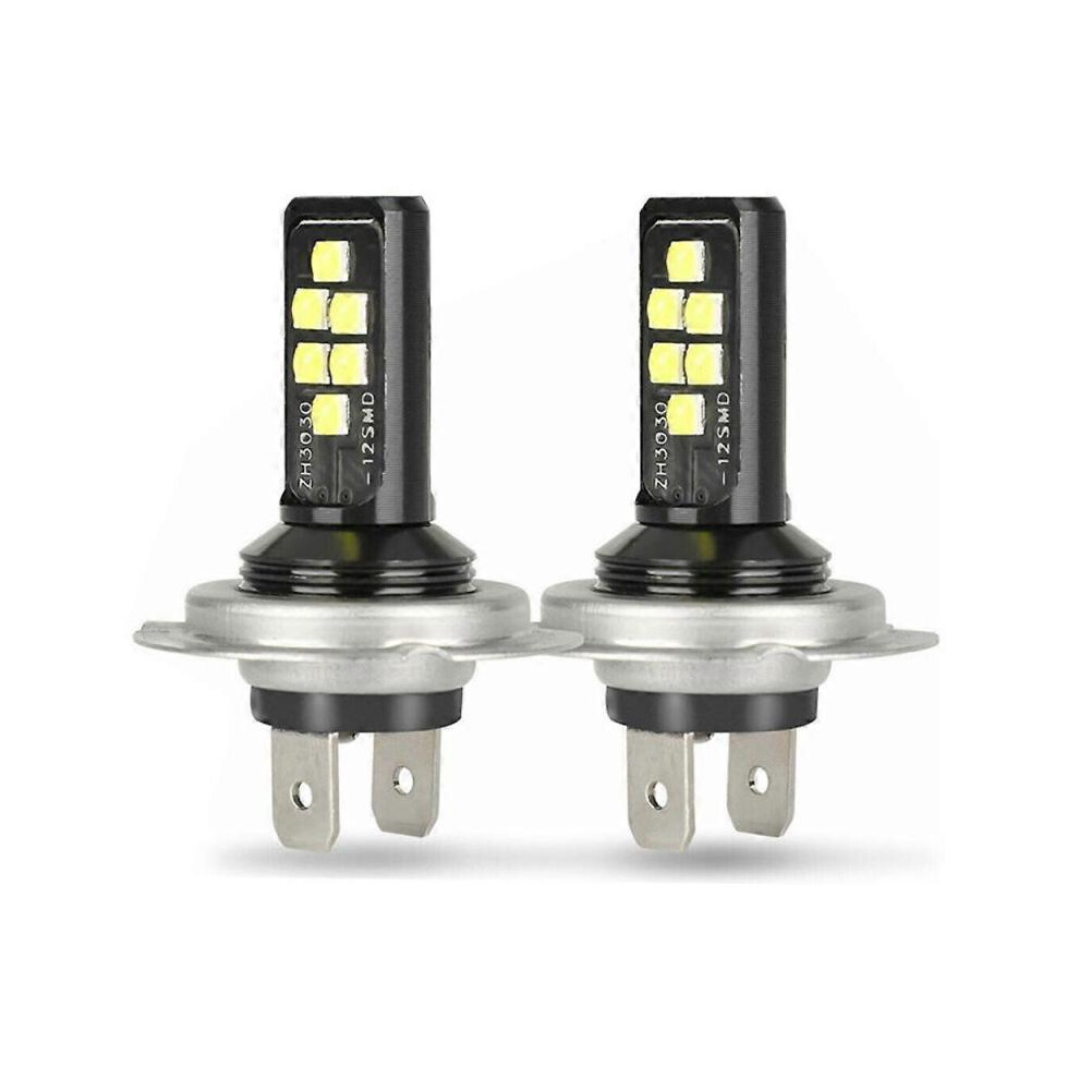 2X H7 LED Headlight Low Beam Lights Bulbs 60000LM 6000K 220W Cool White