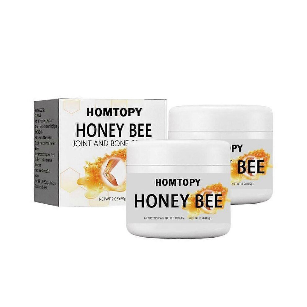 2Pcs Bee Venom Joint Cream Relieves Pain Lumbar Spine Hand Foot Plaster Joint Shoulder and Neck Pain Massage Care Cream Health Care