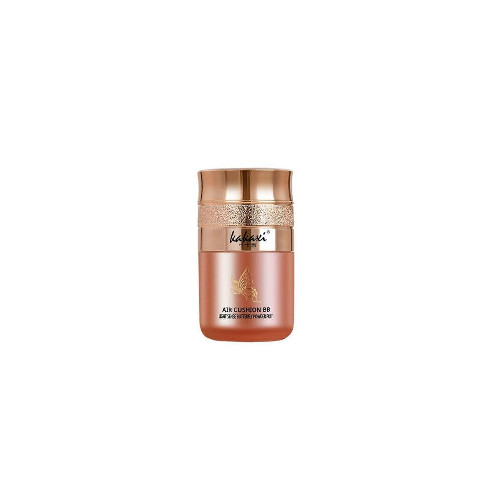 (color02) Butterfly Puff Air Cushion BB CC Cream Isolation Natural Concealer Makeup Face Base Moisturizing Oil Control Breathable Natural