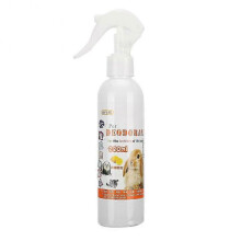 Pet Cleaning Spray Deodorant for Rabbit and Hamster Cages Natural Lemon Odor Eliminator