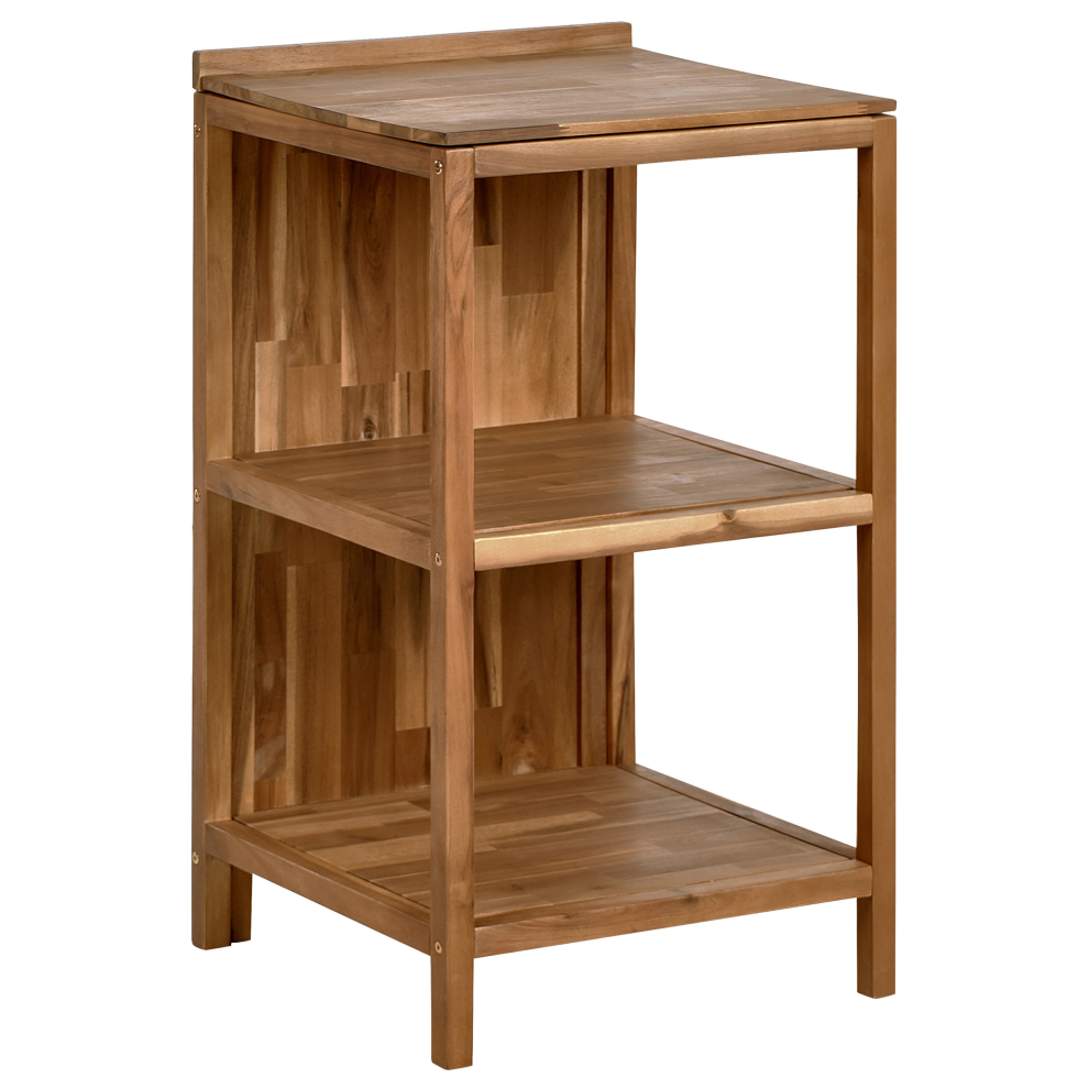 Outdoor Kitchen Island VENOSA Acacia Wood Brown
