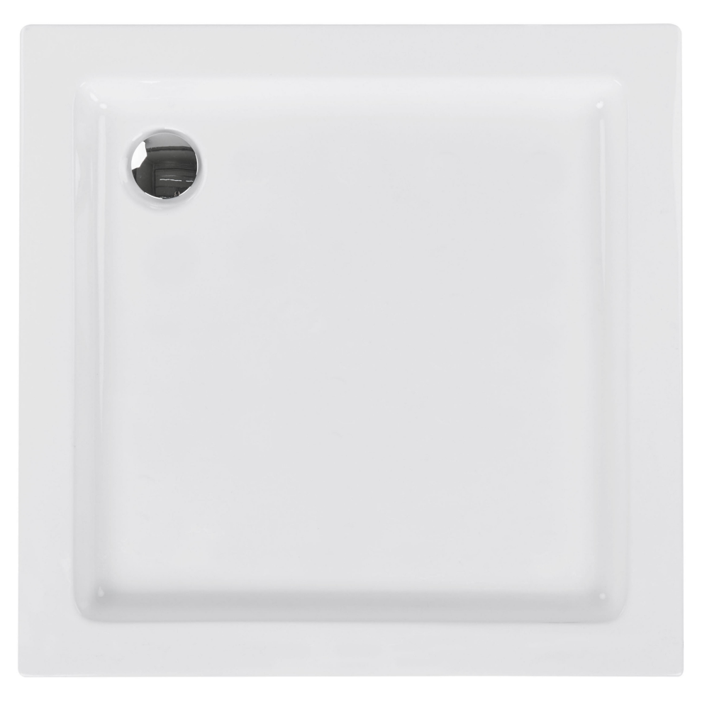 Shower Tray AMPAY 800 x 800 x 70 mm White