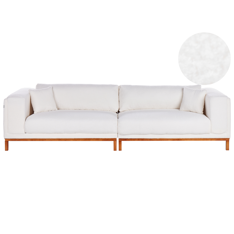 Sofa 4 Seater VENG Boucle Off-White