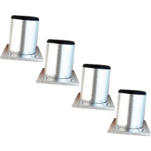 (As show, One size) 4 Adjustable Legs 5cm Height Thicken Cabinet Legs Table Legs Furniture Legs, Aluminum Alloy Furniture Legs, Adjustable Height 0-15mm Come With Stainle