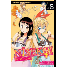 Nisekoi False Love Vol. 8 by Naoshi Komi Paperback Book