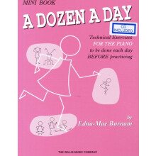 A Dozen a Day Mini Book BookAudio by Edna Mae Burnam Other Book
