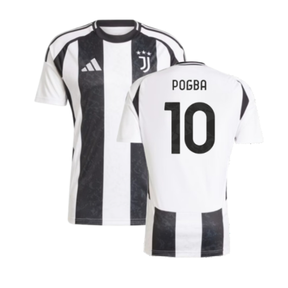 Adidas (S) 2024-2025 Juventus Home Shirt (Pogba 10)