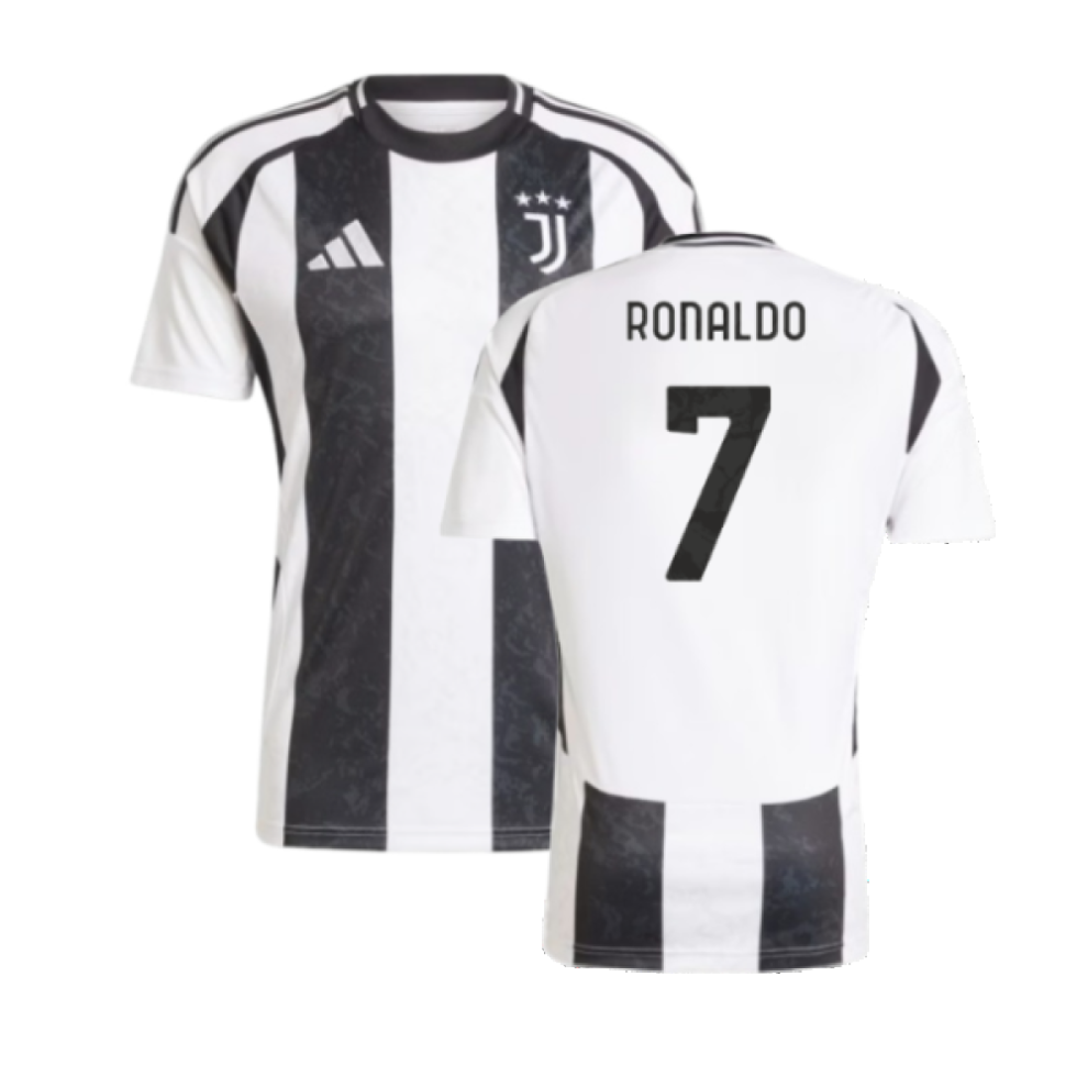 Adidas (M) 2024-2025 Juventus Home Shirt (Ronaldo 7)