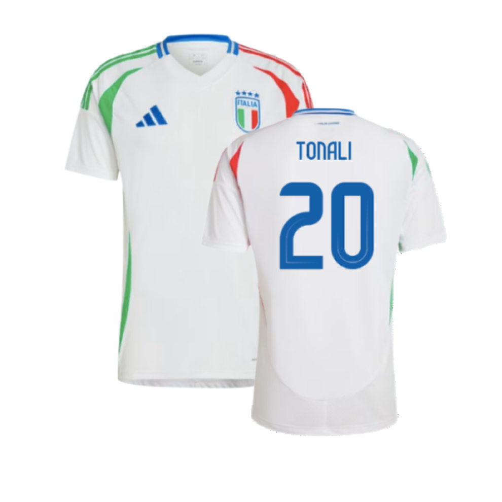 Adidas (Xxl) 2024-2025 Italy Away Shirt (Tonali 20)