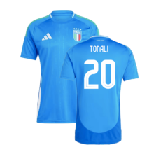(L) 2024-2025 Italy Home Shirt (TONALI 20)