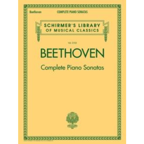 Beethoven Complete Piano Sonatas by By composer Ludwig van Beethoven O