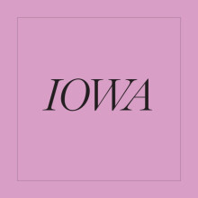 IOWA by Nancy Rexroth Hardcover Book