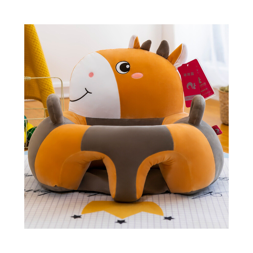 (Giraffe) Cartoon Filled Animal Plush Kids Chair Whales Mice Anti Fall S Toddler-image-OPC-PGZGCSR-NEW