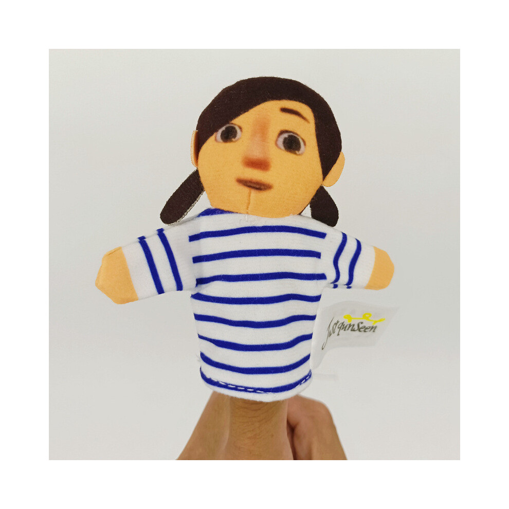 (Girl) Puppets Finger Mini Plush Toy Family Member Educational Hand Gift Game Kids-image-OPC-PGZGDP8-NEW