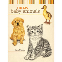 Draw Baby Animals by Jane Maday Paperback Book