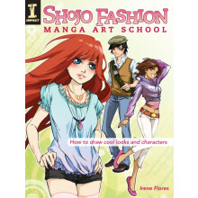 Shojo Fashion Manga Art School by Irene Flores Paperback Book
