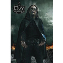 Poster Ozzy Osbourne Black Rain Prince of Darkness Black Sabbath