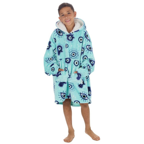 Kids Third Eye Print Oversize Hoody 2